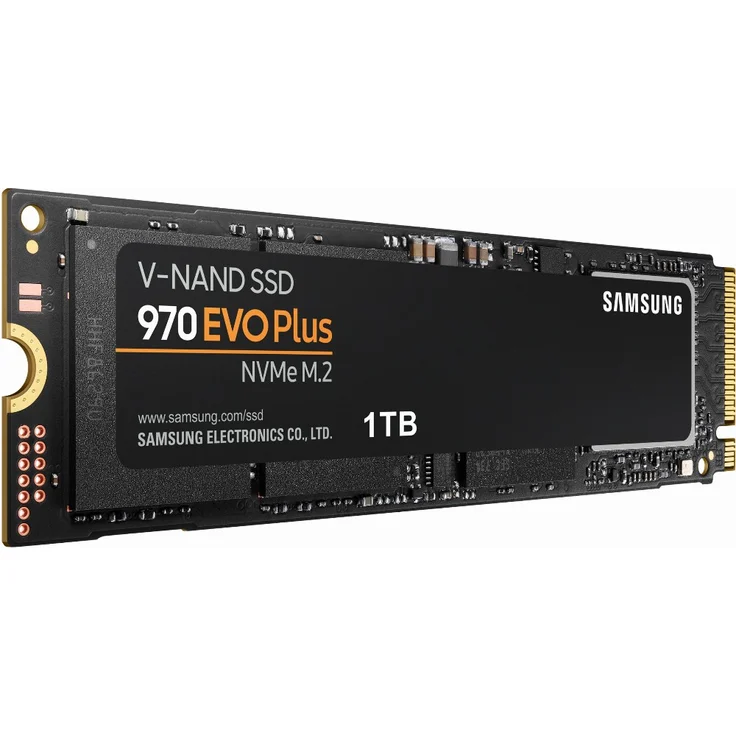 Samsung 970 EVO Plus MZ-V7S1T0BW - Solid-State-Disk - verschlüsselt - 1 TB - intern - M.2 2280 - PCI Express 3.0 x4 (NVMe) - Puffer: 1 GB - 256-Bit-AES - TCG Opal Encryption (MZ-V7S1T0BW) – Bild 6