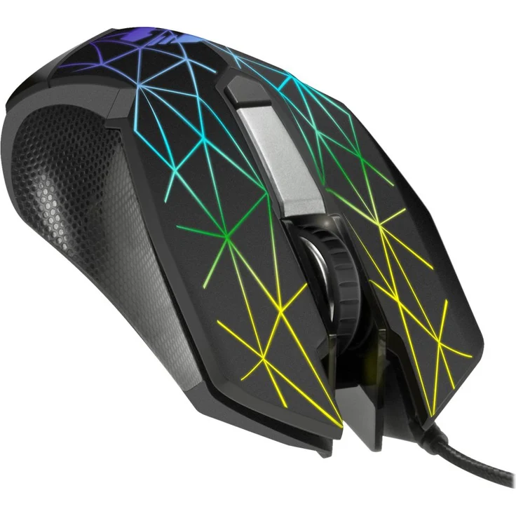 Speedlink RETICOS RGB Gaming Mouse - USB Maus mit RGB Beleuchtung für Büro-Home Office für PC-Notebook-Laptop, schwarz – Bild 2