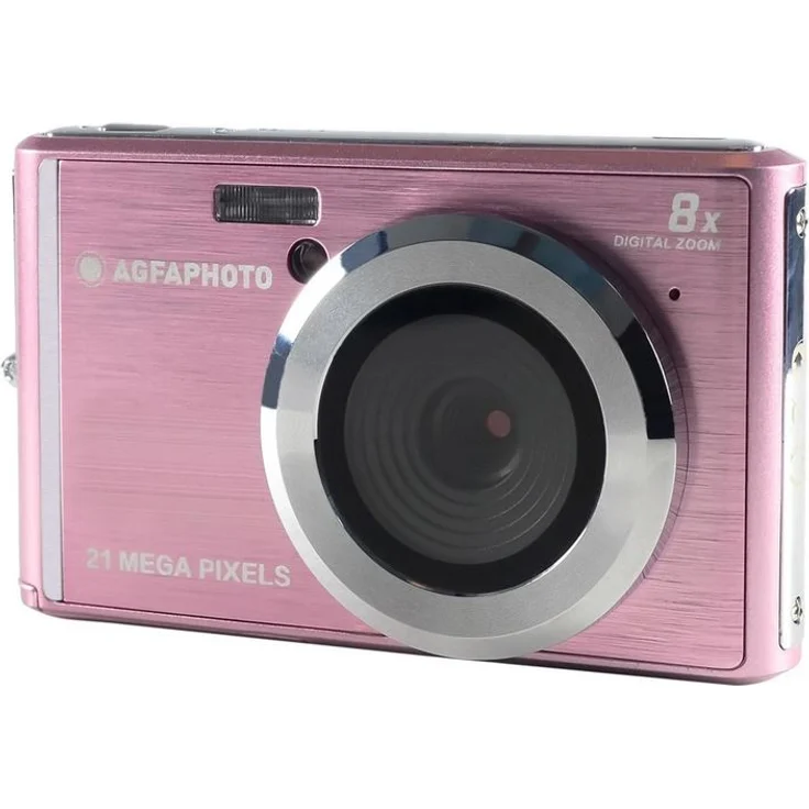 AGFA Photo Kompaktkamera DC5200, Rosa – Bild 1