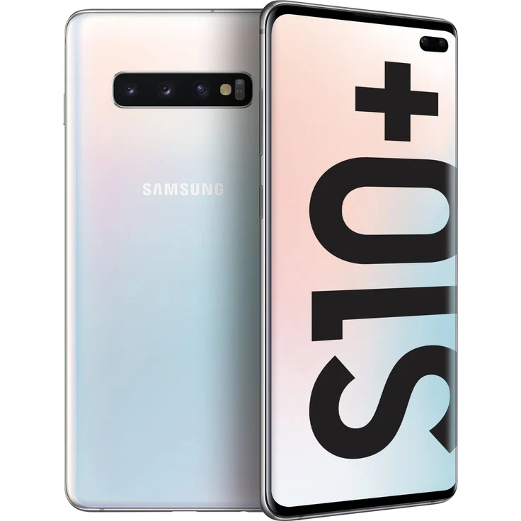 Samsung Galaxy S10+ Smartphone 16,26cm Pixel (6,4 Zoll) Super AMOLED-Display, 128GB interner Speicher, 8GB RAM, Dual-SIM, Android, Prism White – Bild 8
