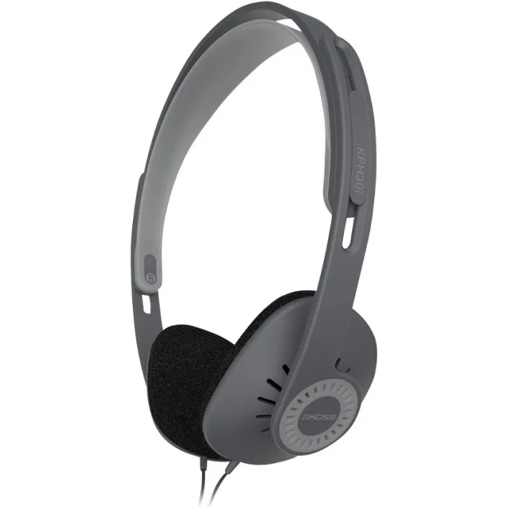 Ausines Koss Kopfhörer KPH30iK Stirnband / On-Ear, 3,5 mm (1/8 ), Mikrofon, Juodas (KPH-30iK) – Bild 2