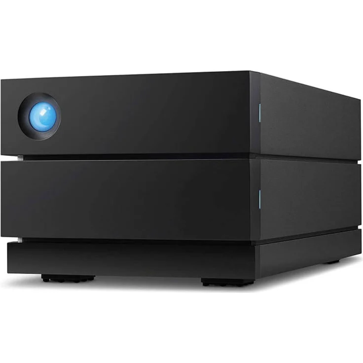 LaCie 2big RAID USB-C, Enterprise HDD w- Rescue, externe Festplatte 8 TB, RAID 1, 2, 3.5 Zoll, USB-C, für Mac & PC, Modellnr.: STHJ8000800 – Bild 2