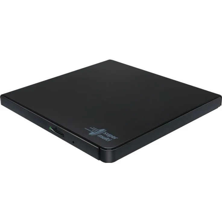 Hitachi-LG GP57 Externer Portabler Super-Multi DVD-Brenner, Schwarz – Bild 2