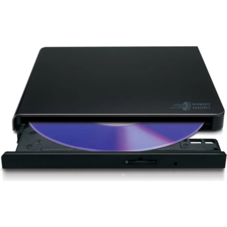 Hitachi-LG GP57 Externer Portabler Super-Multi DVD-Brenner, Schwarz – Bild 5