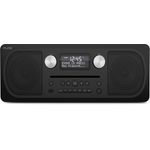 PURE Evoke C-D6 Digitalradio (DAB+, FM, Bluetooth, Weckfunktion, Funk-Uhr), siena black