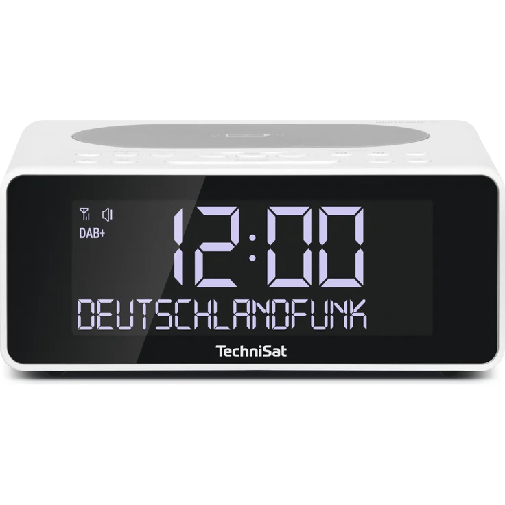 TechniSat DIGITRADIO 52 Radiowecker mit Wecker, LCD-Display, weiß – Bild 8