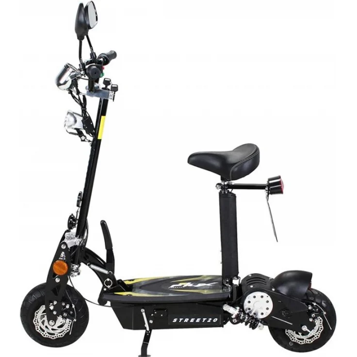eFlux Street E-Scooter, mit Straßenzulassung, Schwarz, 20 km/h – Bild 2