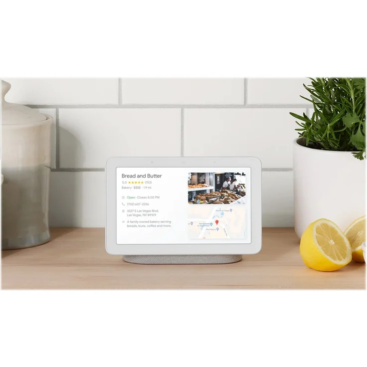 Google Nest Hub Sprachassistent Kreide – Bild 13
