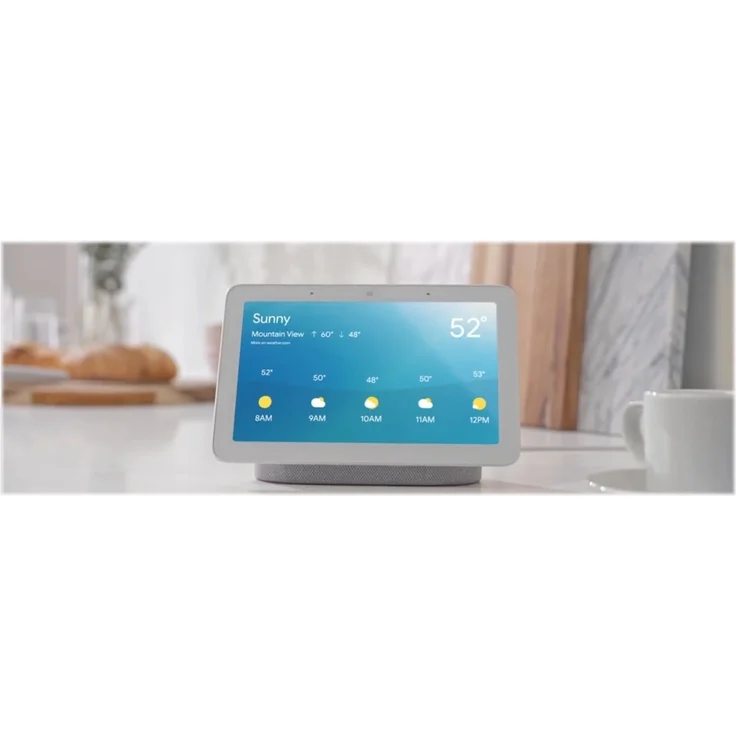 Google Nest Hub Sprachassistent Kreide – Bild 11