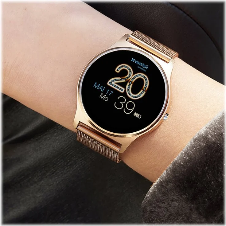 xlyne Joli XW Pro Smartwatch Damen, 45mm, Metallgehäuse, Roségold – Bild 7
