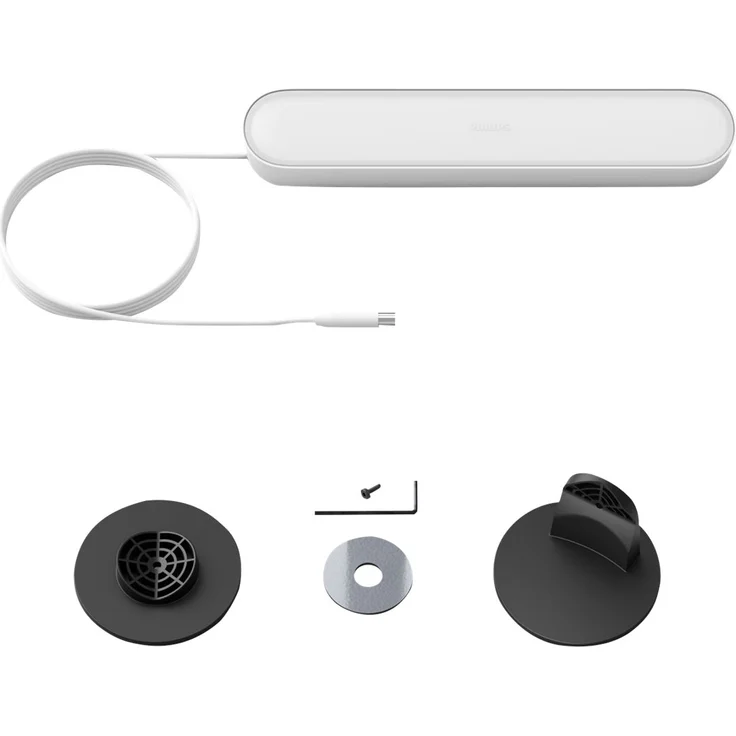 Philips Hue White and Color Ambiance Play Lightbar Erweiterung, dimmbar, bis zu 16 Millionen Farben, steuerbar via App, kompatibel mit Amazon Alexa, weiß – Bild 8