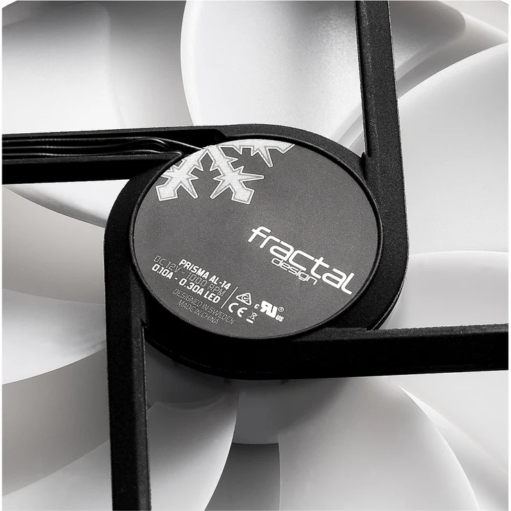 Fractal Design Prisma AL-14 - Gehäuselüfter - 140 mm - Schwarz, Weiß, halb transparent (Packung mit 3) (FD-FAN-PRI-AL14-3P) - Preisvergleich – Bild 6