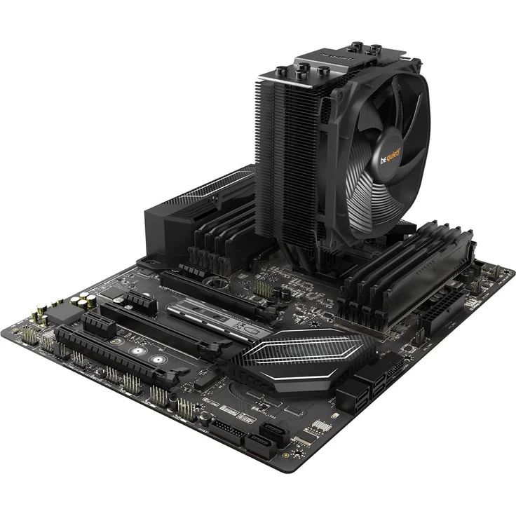 be quiet! DARK ROCK SLIM CPU-Kühler Schwarz (BK024) – Bild 4