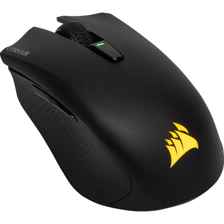 Corsair Harpoon Kabellose RGB Wiederaufladbare Optisch Gaming-Maus (mit SLIPSTREAM Technologie, 10.000DPI Optisch Sensor, RGB LED Hintergrundbeleuchtung) schwarz – Bild 2