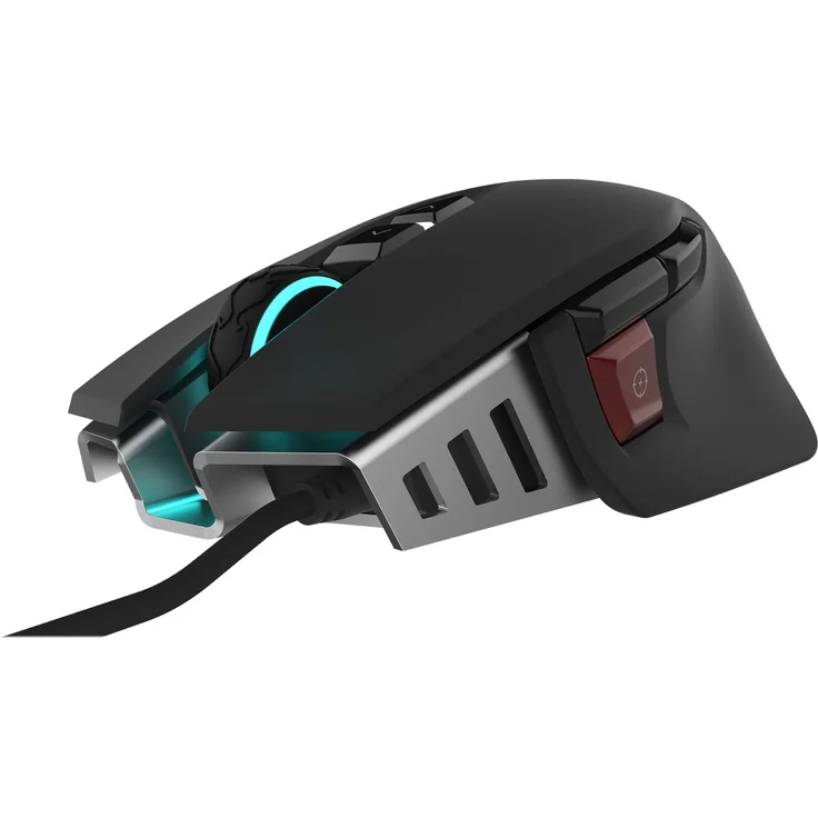 Corsair M65 Elite RGB FPS Gaming Maus (18.000 DPI optischer Sensor, RGB LED Hintergrundbeleuchtung, Anpassbares Gewichtssystem) schwarz – Bild 4