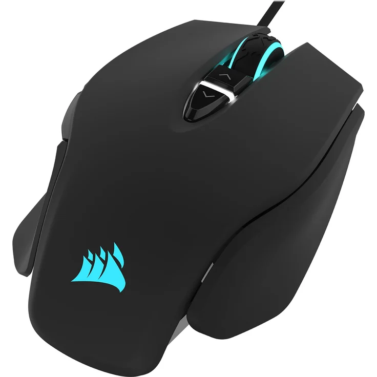 Corsair M65 Elite RGB FPS Gaming Maus (18.000 DPI optischer Sensor, RGB LED Hintergrundbeleuchtung, Anpassbares Gewichtssystem) schwarz – Bild 3