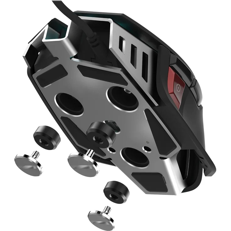 Corsair M65 Elite RGB FPS Gaming Maus (18.000 DPI optischer Sensor, RGB LED Hintergrundbeleuchtung, Anpassbares Gewichtssystem) schwarz – Bild 7