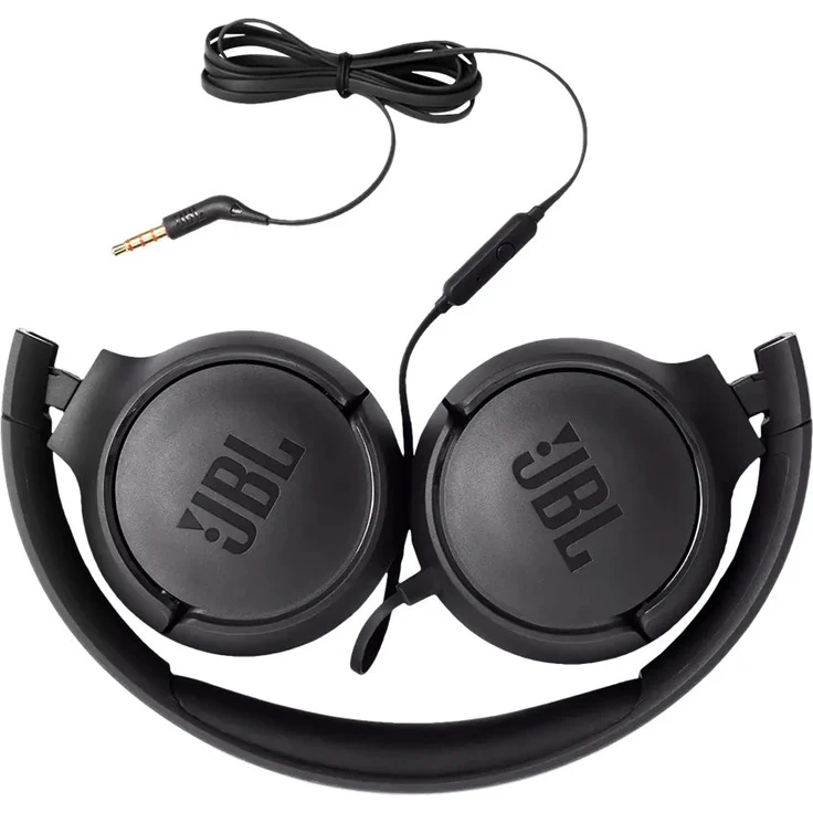 JBL Tune 500 On-Ear-Kopfhörer mit Mikrofon, schwarz – Bild 3