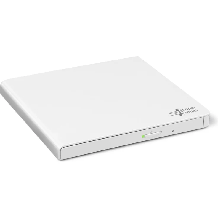LG GP57EW40.AHLE10B Ultradünne tragbare USB 2.0 DVD-RW - Weiß – Bild 3