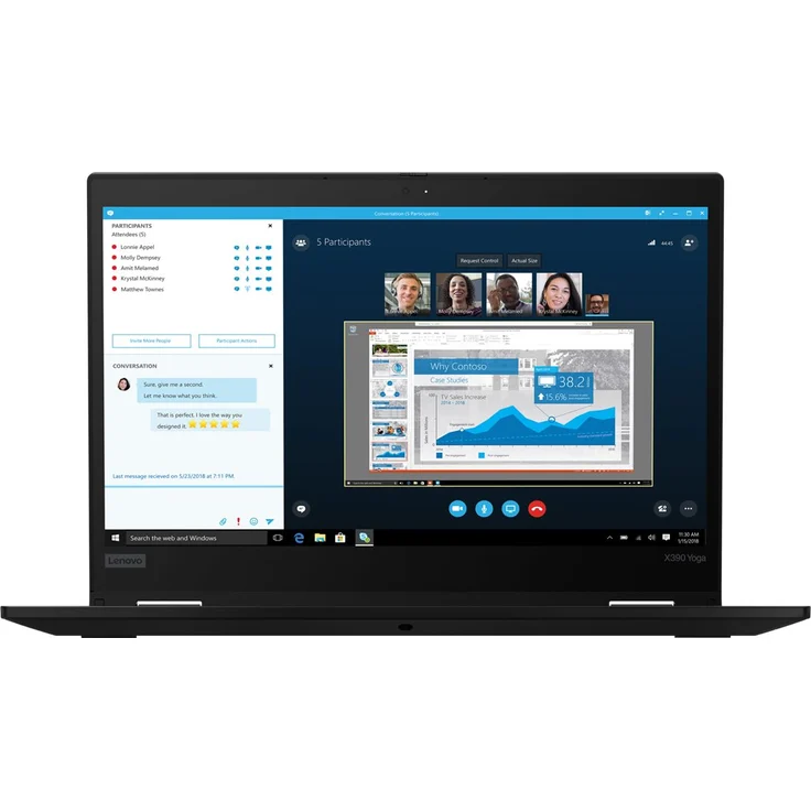 Lenovo ThinkPad X390 - Business-Laptop 13,3 Zoll (33,8 cm) Full HD, Intel Core i5-8265U, 16GB RAM, 512GB SSD, Windows 10 Pro 64-bit (20NN002EGE) – Bild 14