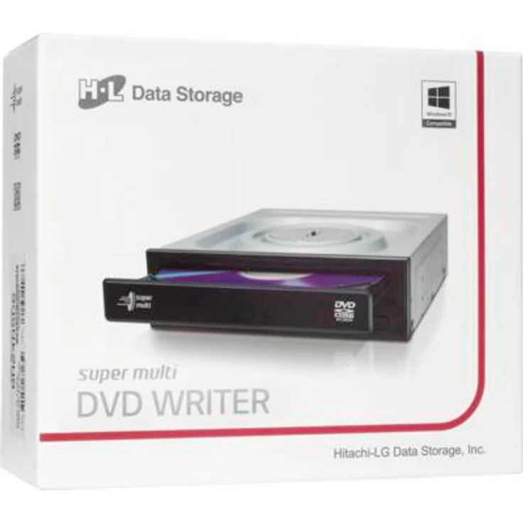 HLDS GH24NSD6 DVD-Brenner Intern SATA Schwarz - Preisvergleich – Bild 3