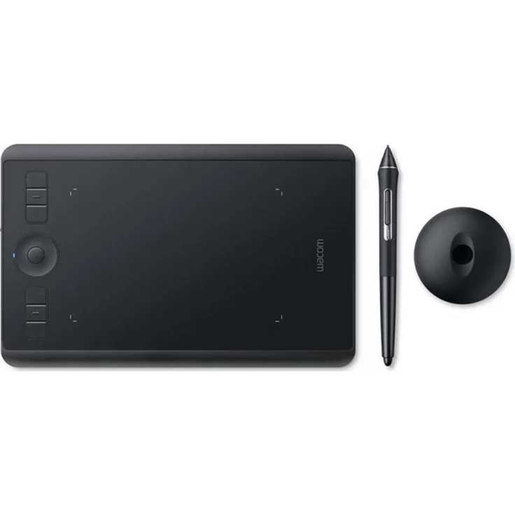 Wacom Intuos Pro Grafiktablett (Größe: S)-Kleines, professionelles Stifttablett (inkl. Wacom Pro Pen 2 Eingabestift mit Ersatzspitzen, geeignet für Windows & Mac) - Ideal für Home-Office & E-Learning – Bild 1
