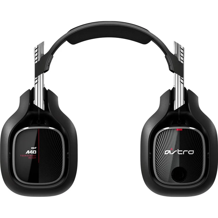ASTRO A40 TR Gaming-Headsest + MixAmp Pro TR Adapter, 4. Generation, 7.1 Dolby Surround Sound, ASTRO Audio V2, 3,5mm Klinke, austauschbares Mikrofon, Lautsprecher-Tags, PC-Mac-Xbox One schwarz-rot – Bild 7