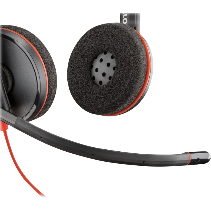 Plantronics Stereo-USB-Headset 'Blackwire C3220', Schwarz – Bild 3