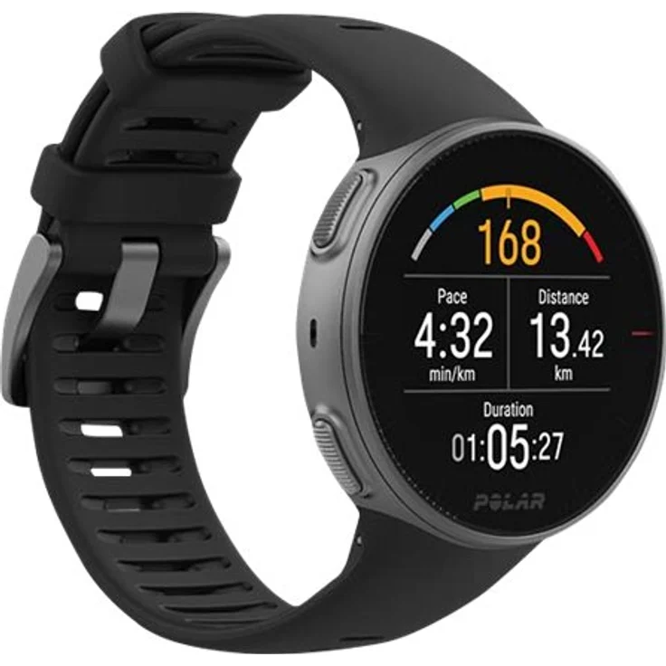 Polar Vantage V HR H10, Multisportuhr inkl. Herzfrequenzgurt GPS, Unisex, Einheitsgröße, Black – Bild 9
