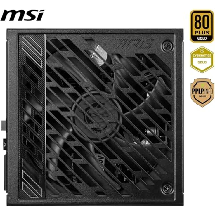 MSI MPG A850GS PCIE5, 850 W PC Netzteil mit elegantem Design, Schwarz – Bild 3