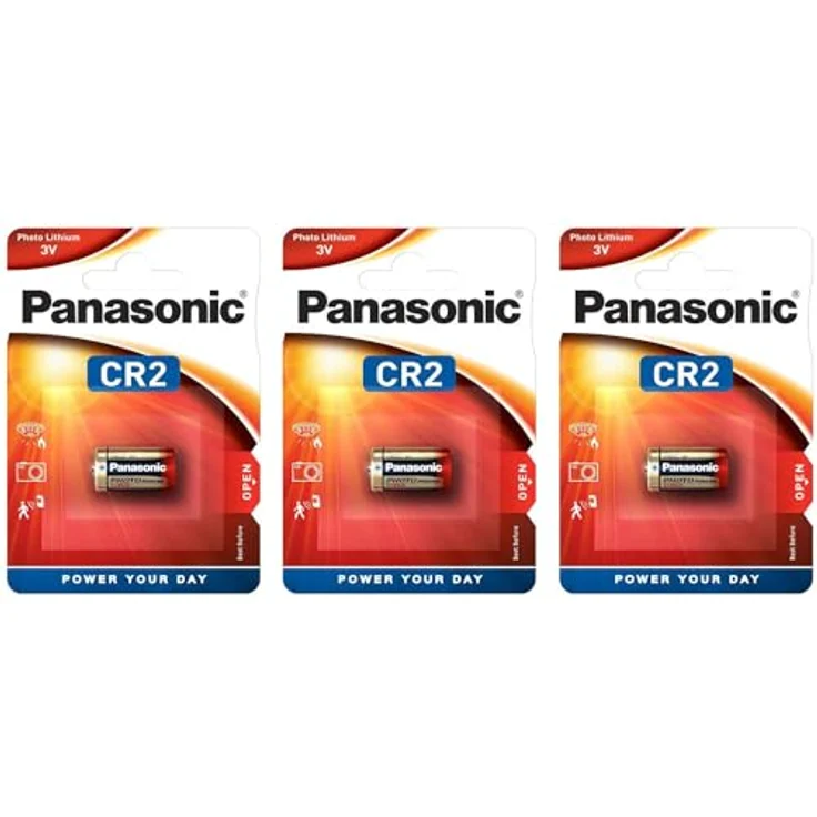 Panasonic CR2 Lithium-Batterie , 3V, 1er Pack – Bild 2