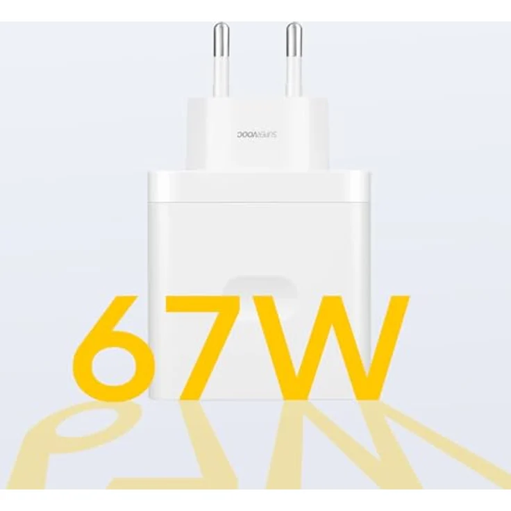 Realme RMTC67W Handy-Ladegerät Universal Weiß AC Schnellladung Drinnen, mit SUPERVOOC-Technologie – Bild 7