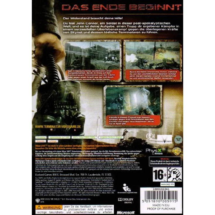 Terminator - Die Erlösung (Xbox 360) - Preisvergleich – Bild 2