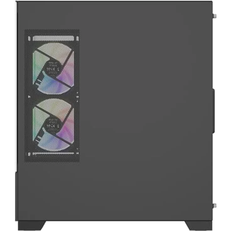 Xilence Gehäuse BEAM Schwarz (XG172), elegantes ATX Midi Tower Gehäuse mit Aquarium-Glas-Design, drei ARGB PWM Lüftern und hohem Airflow, Schwarz – Bild 5