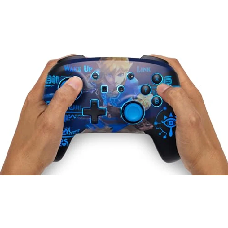 PowerA Verbesserter Kabelloser Controller für Nintendo Switch - Wake Up Link, Nintendo Switch Lite, Bluetooth-Controller, Aufladbar, Offiziell Lizenziert – Bild 2