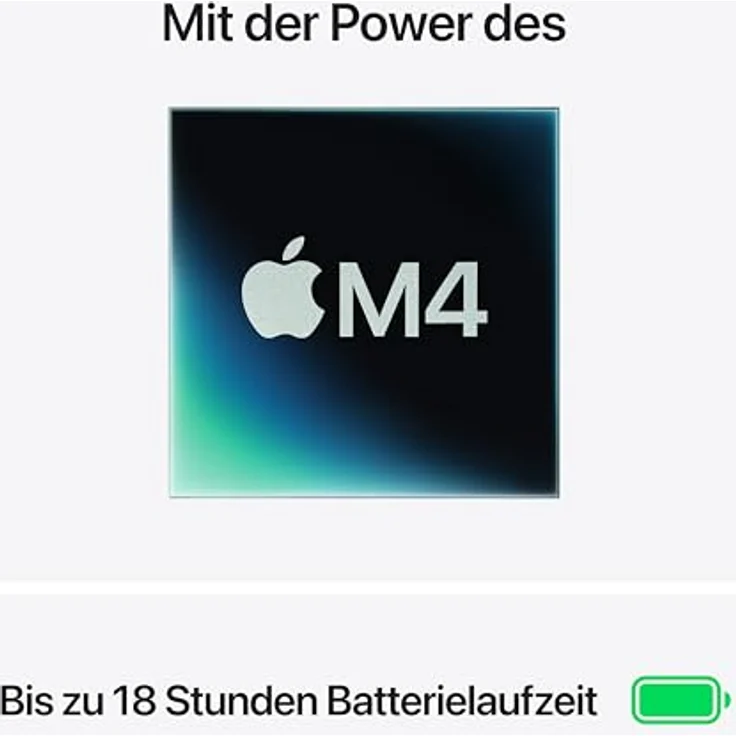 Apple Macbook Air 15" - M4 10-Core CPU 10-Core GPU - 16 GB - 512 GB SSD - Mitternacht - 2025 – Bild 2