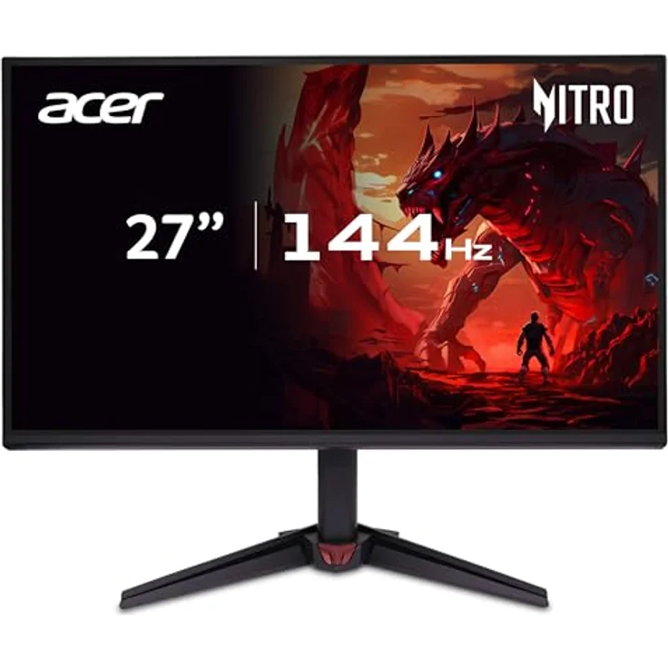Acer Nitro VG270U P6, 27 Zoll WQHD Gaming Monitor, IPS, 144Hz, 1ms, FreeSync, DP 1.4, 2xHDMI 2.0 – Bild 1