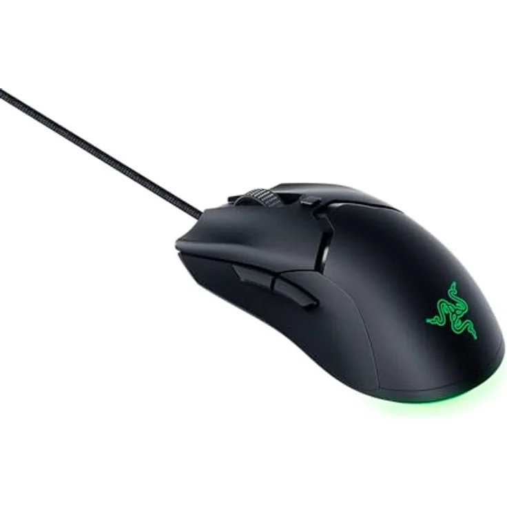 Razer Viper Mini - Ultra light Gaming Mouse (Ultraleichte beidhändige Gamer Maus mit 61g Gewicht, Speedflex-Kabel, optischer 8.500 DPI Sensor und RGB Chroma Beleuchtung) – Bild 14