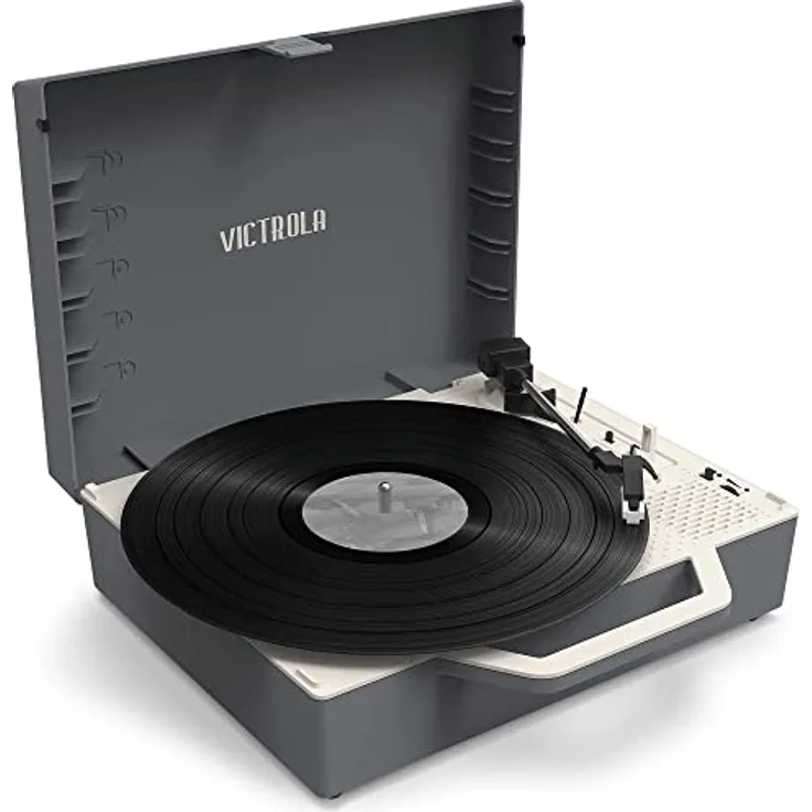 Victrola Re-Spin Gray: Der Vintage-Plattenspieler mit modernem Touch
