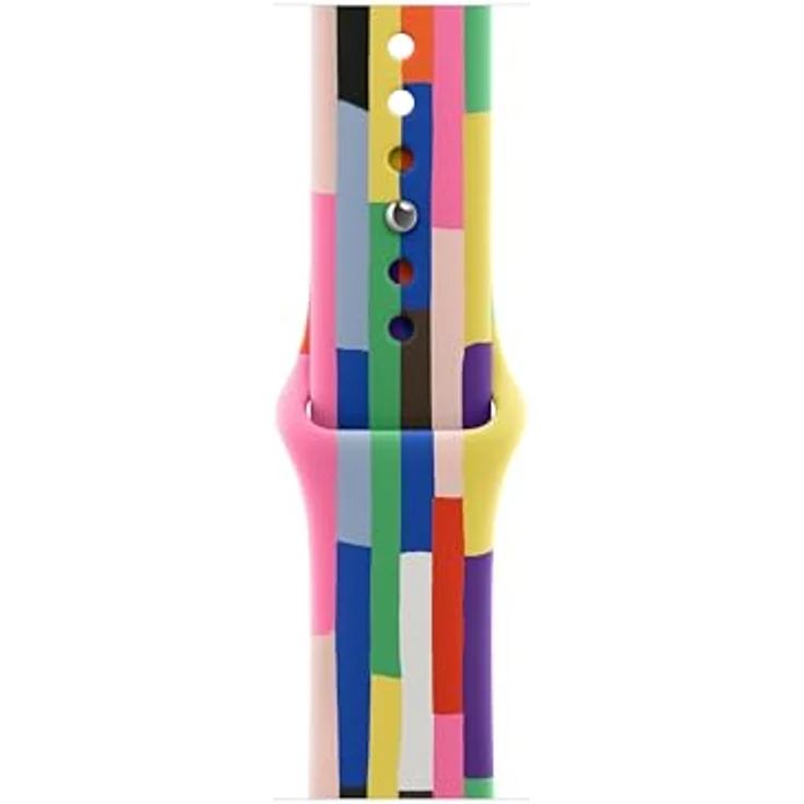Apple Watch Band - Sportarmband - 42 mm - Pride Edition M/L - farbige Streifen, designed with pride in California – Bild 1