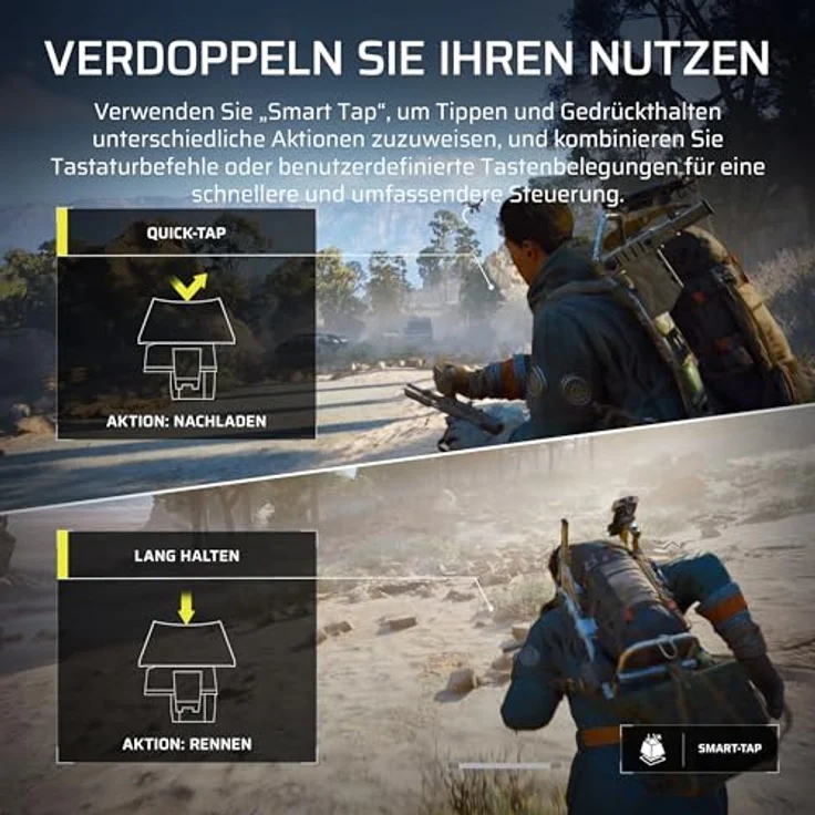 Corsair CLIPPER PRO MINI 60, Gaming-Tastatur mit Hall-Effekt-Schaltern, IP57-zertifiziert, weiß – Bild 7