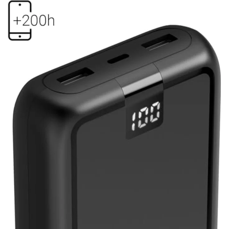 Hama Performance 24 (24000 mAh), Powerbank, Grau – Bild 2