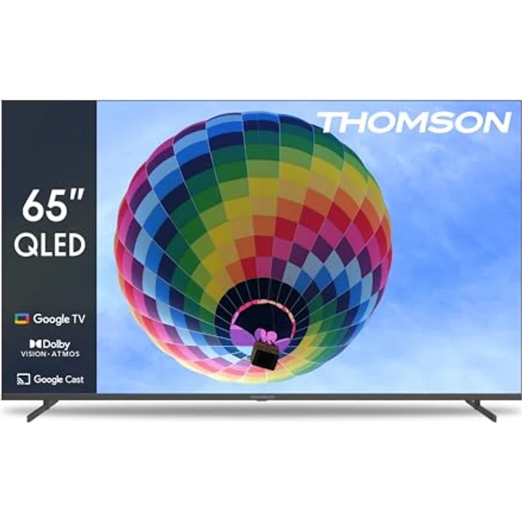 Thomson 65QG4S14, 65 Zoll (164 cm) QLED Google Smart TV mit 4K UHD, Dolby Vision, Dolby Atmos und Wi-Fi – Bild 1
