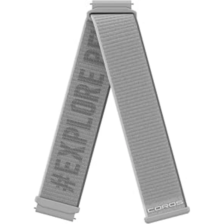 Coros 22mm Watch Band Coros (22 mm, Nylon), Uhrenarmband, Grau – Bild 2