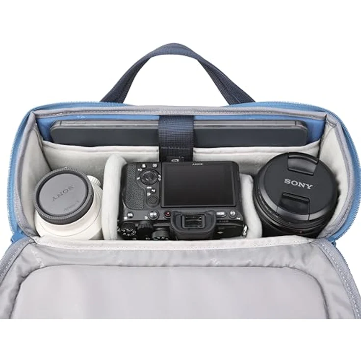 Vanguard VEO RANGE32M NV Schultertasche, Kameratasche in Navy Blau mit optimalem Schutz für Ihre Kamera – Bild 5