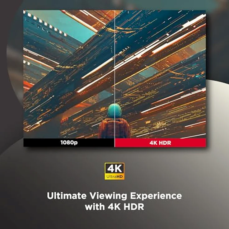 ViewSonic LX750-4K, 4K UHD Laser Beamer mit Google TV, 4000 ANSI Lumen, 1 ms Gaming Mode, HDR/HLG, 1,3x optischer Zoom, Auto H/V Keystone – Bild 5