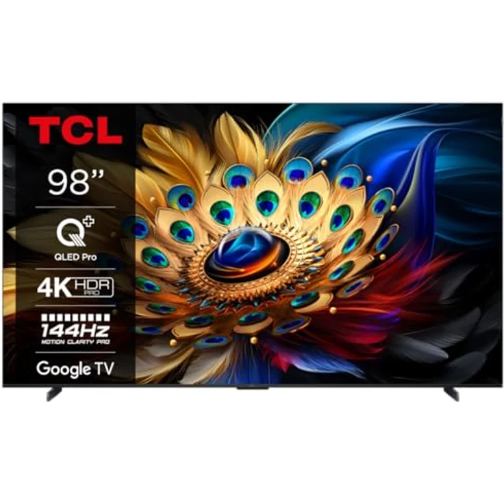 TCL QLED780 98QLED780 Series TV 2,49 m (98 Zoll) 4K Ultra HD Smart TV schwarz 450 CD/m² – Bild 1