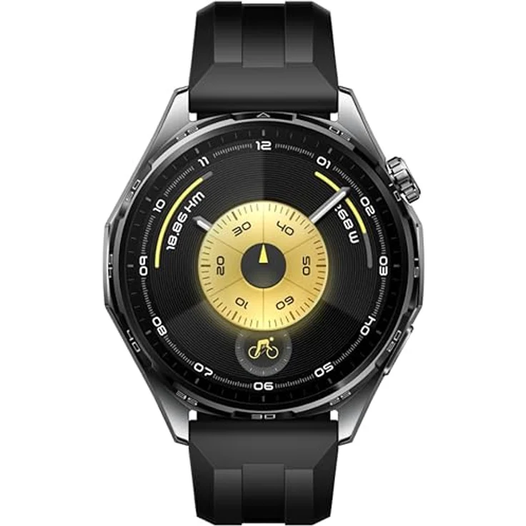 Huawei Watch GT 6, 46mm Smartwatch in Grau mit schwarzem Armband und umfangreichen Fitness-Features – Bild 5