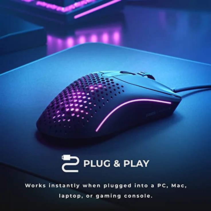 Glorious Model O 2 Gaming Maus - schwarz, matt – Bild 5