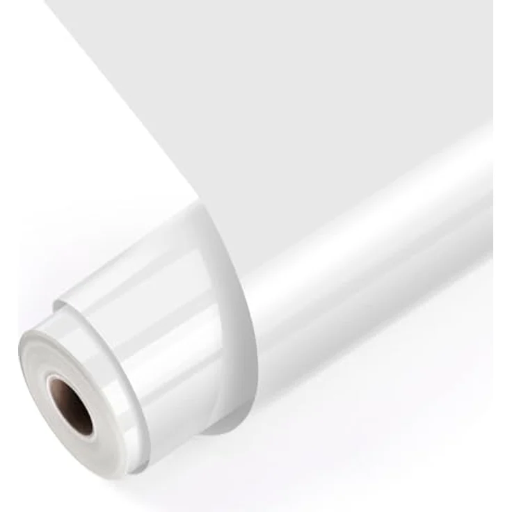 Loklik Heat Transfer Vinyl Folie Weiß, flexible und langlebige Flexfolie für präzise Designs, waschmaschinenfest – Bild 2